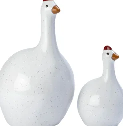 Intratuin tuinbeeld Lina kip wit D 25 H 41 cm