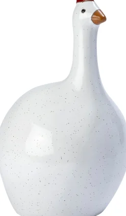 Intratuin tuinbeeld Lina kip wit D 16 H 26 cm