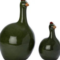 Intratuin tuinbeeld Lina kip groen D 16 H 26 cm
