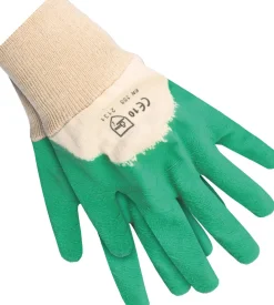 Intratuin tuinhandschoenen maat M katoen/latex groen