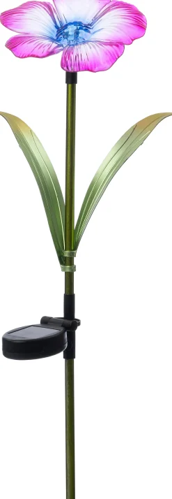 Intratuin tuinsteker bloem roze 22 x 12,5 x 73,5 cm
