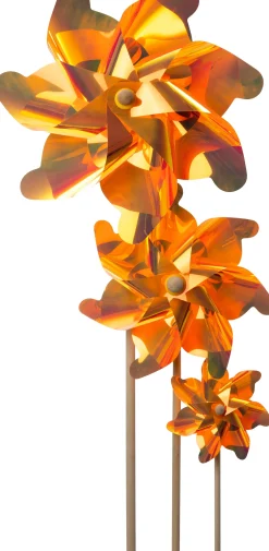 Intratuin tuinsteker Liore windmolen oranje 75 x 31 x 15 cm