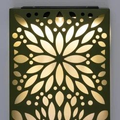 Intratuin tuin wanddecoratie Flora bloem groen 18 x 5 x 60 cm