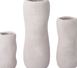 Intratuin vaas Alta wit D 10,5 H 20,5 cm
