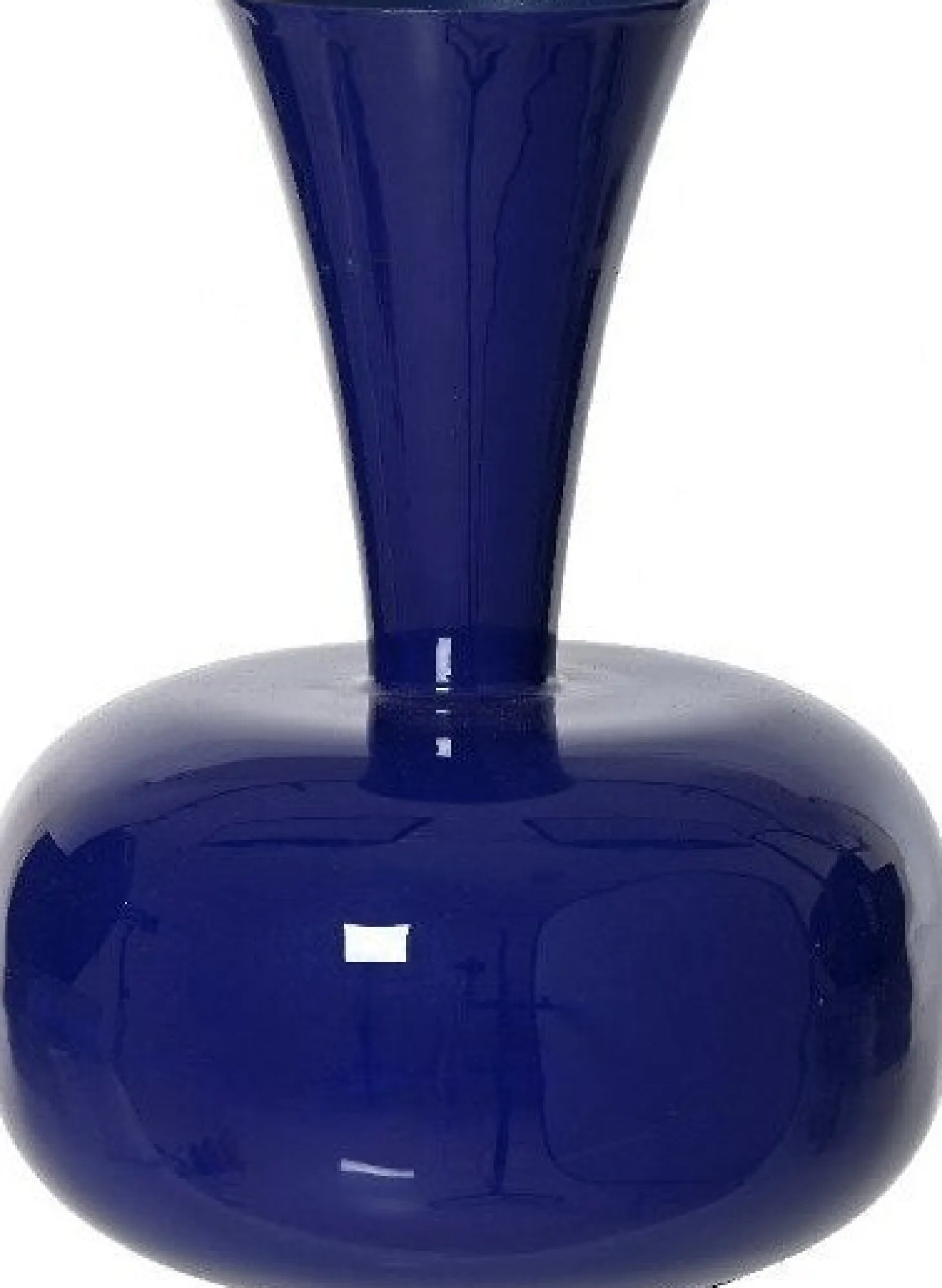 Intratuin vaas Blair blauw D 17 H 23 cm