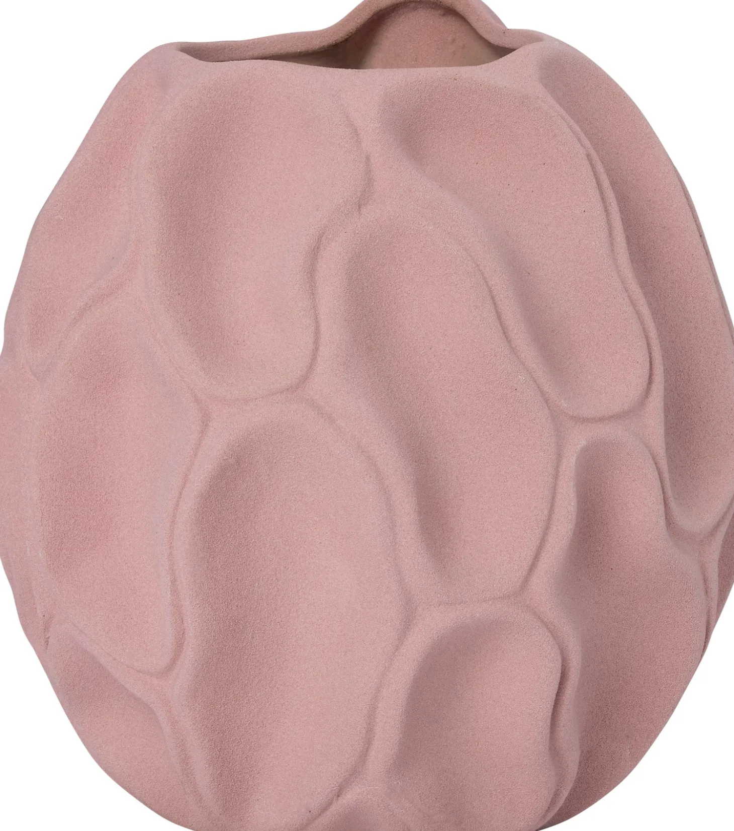 Intratuin vaas Bora roze D 13 H 16 cm