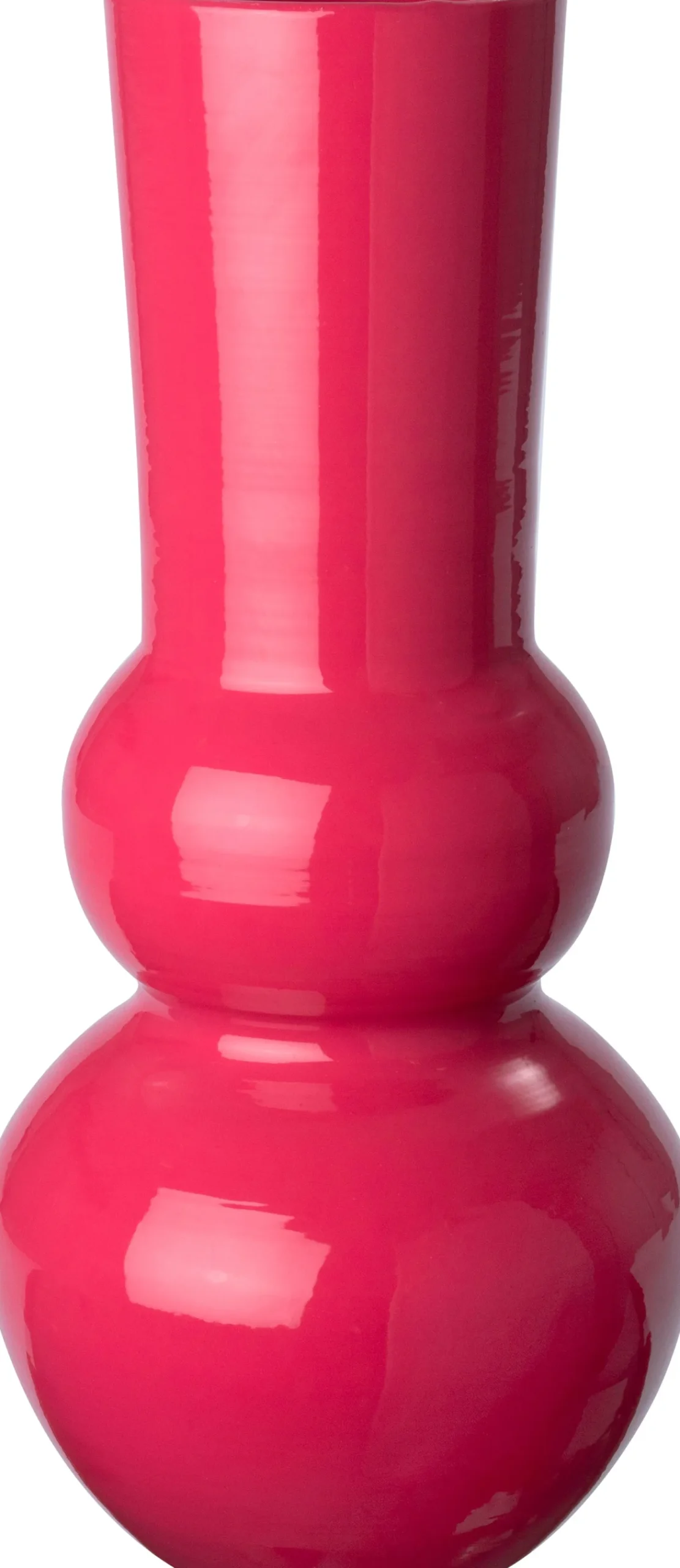 Intratuin vaas Joris roze D 16 H 35 cm