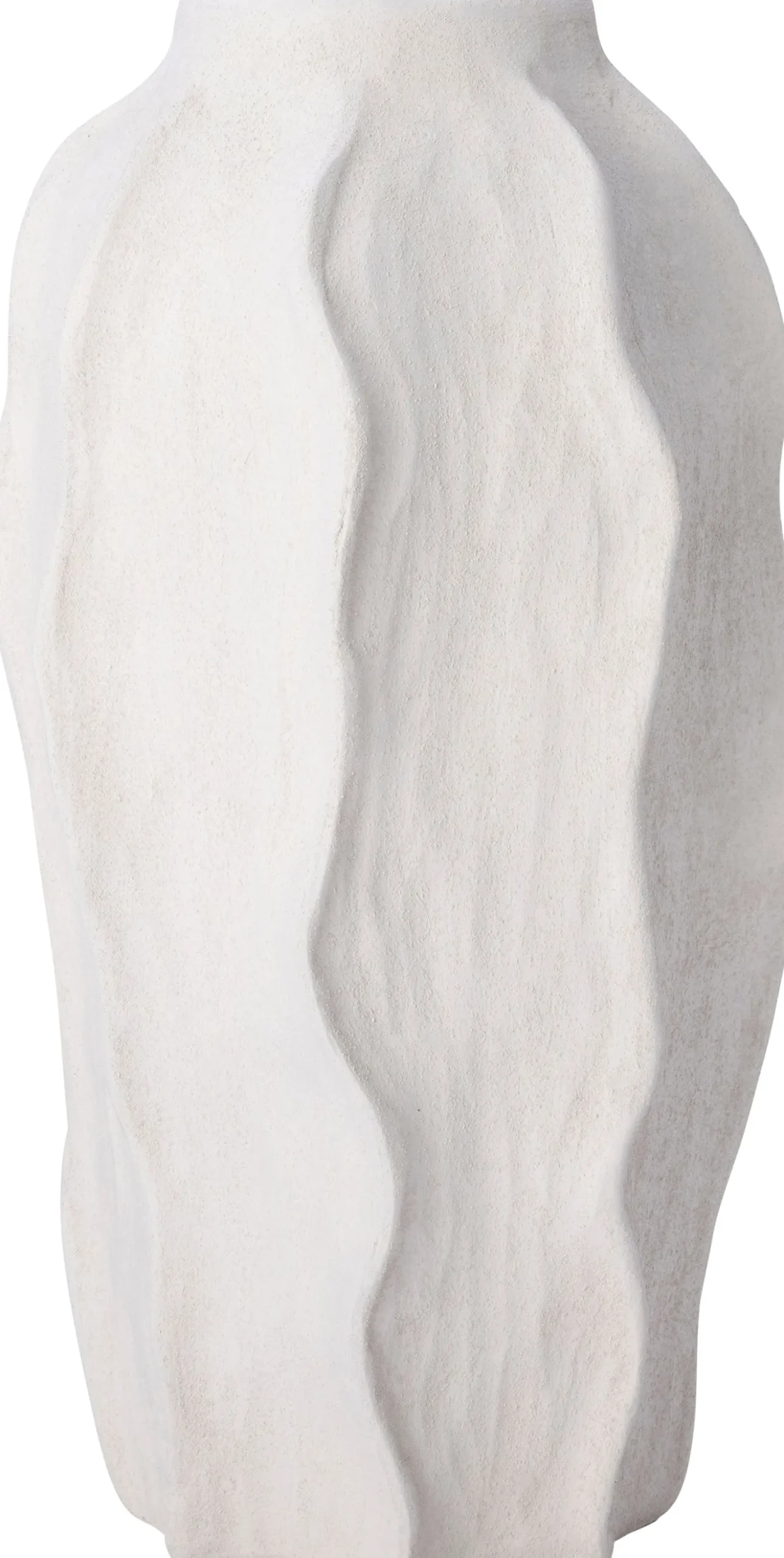 Intratuin vaas Kiel wit D 18 H 35 cm