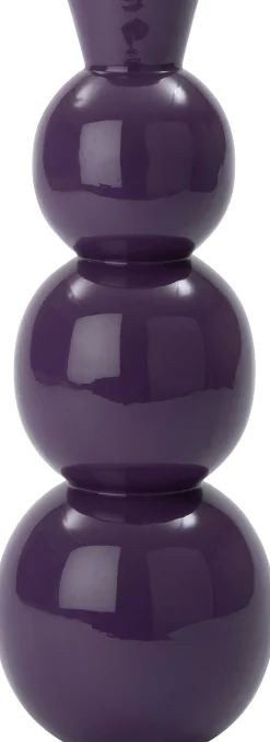 Intratuin vaas Lieve paars D 18 H 48,5 cm