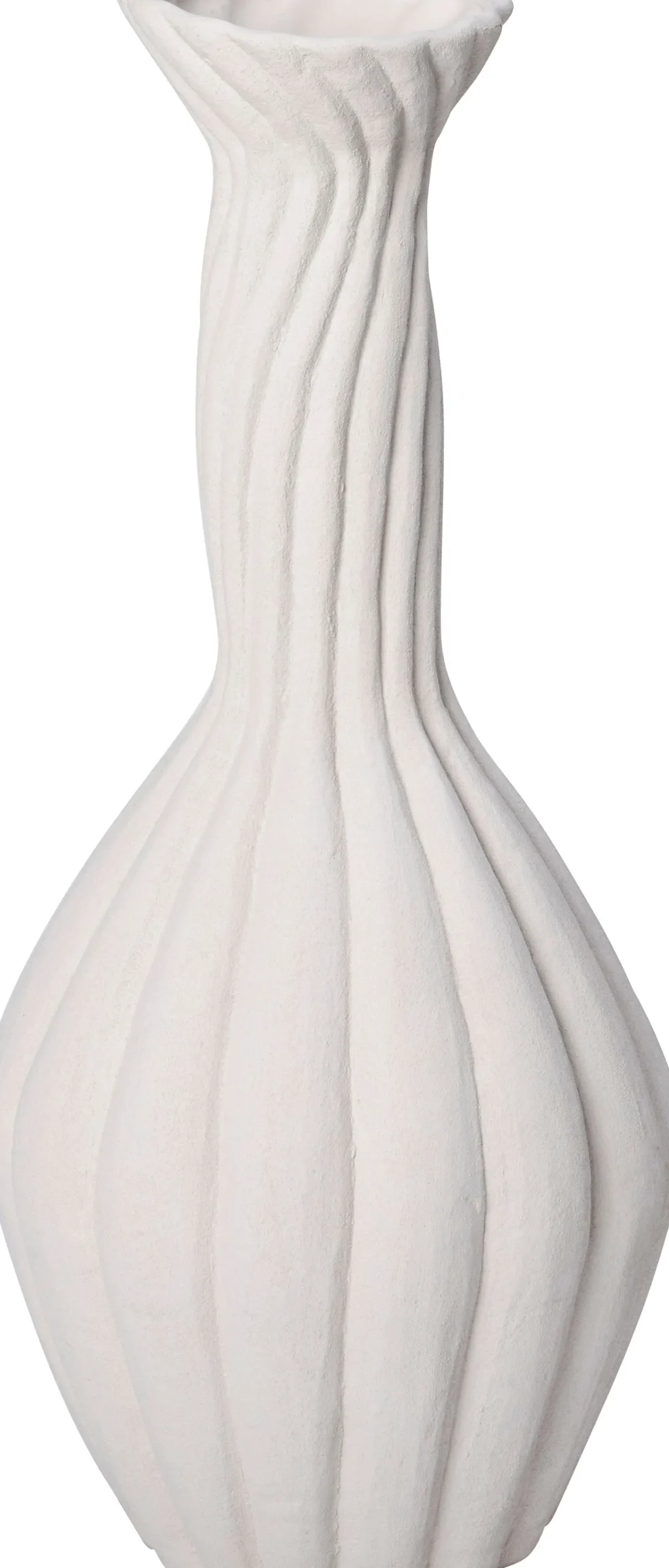 Intratuin vaas List wit D 28,5 H 64,7 cm