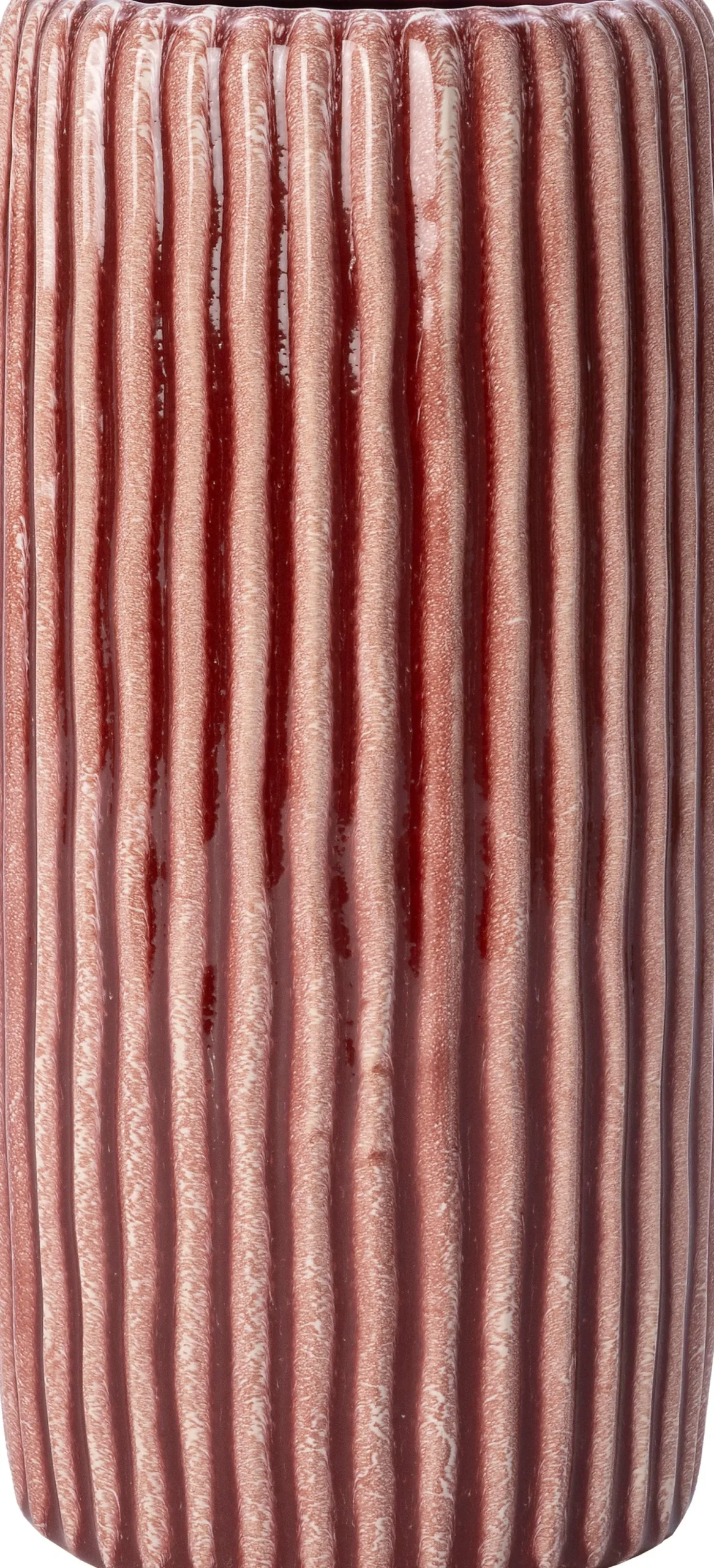 Intratuin vaas Louva terracotta D 15 H 33 cm