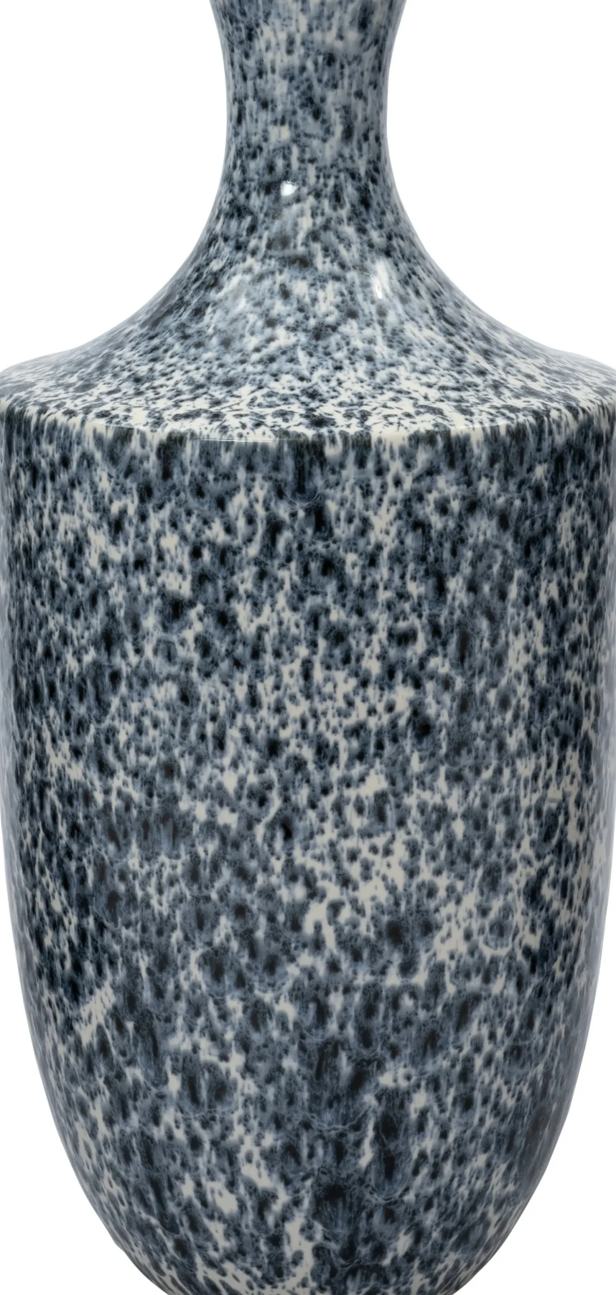 Intratuin vaas Lulu blauw D 24 H 50 cm