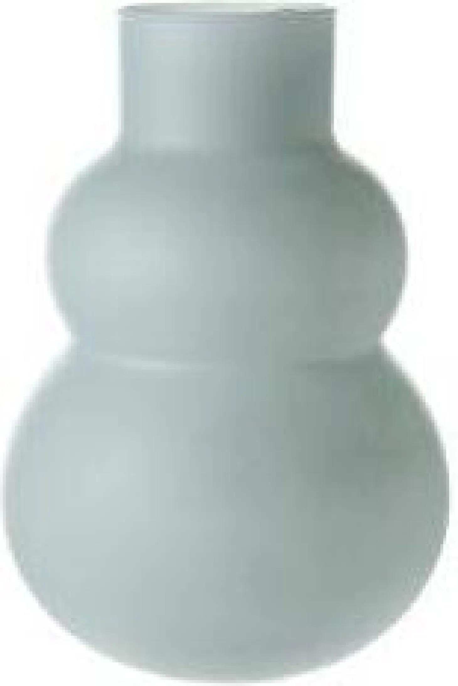 Intratuin vaas Melli blauw D 26 H 40 cm