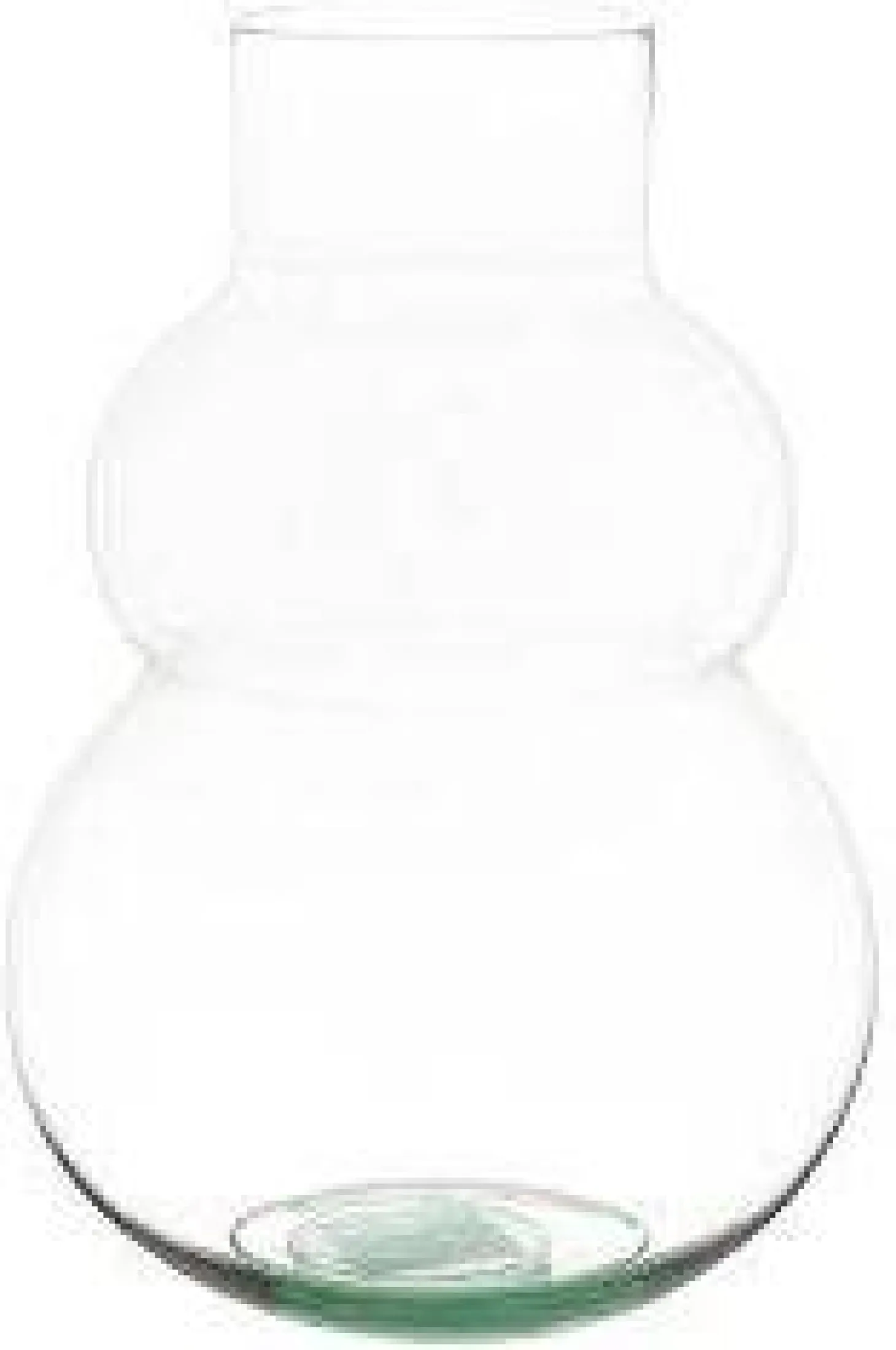 Intratuin vaas Melli transparant D 26 H 40 cm
