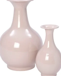 Intratuin vaas Nive roze D 24 H 39 cm