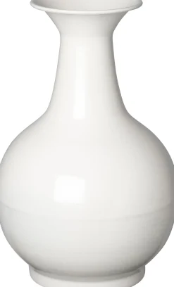 Intratuin vaas Nive wit D 24 H 39 cm