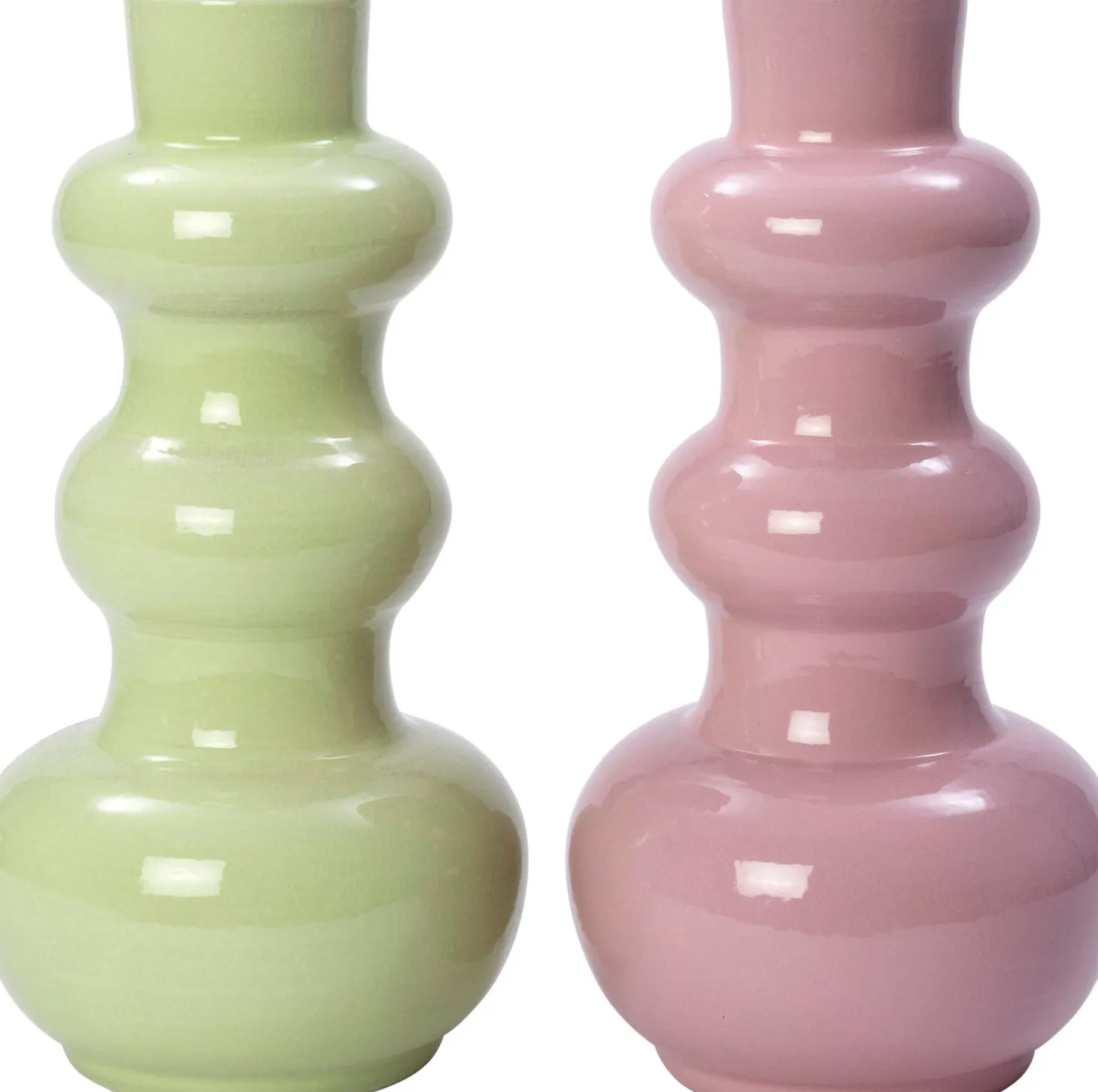 Intratuin vaas Polla paars D 17 H 35 cm