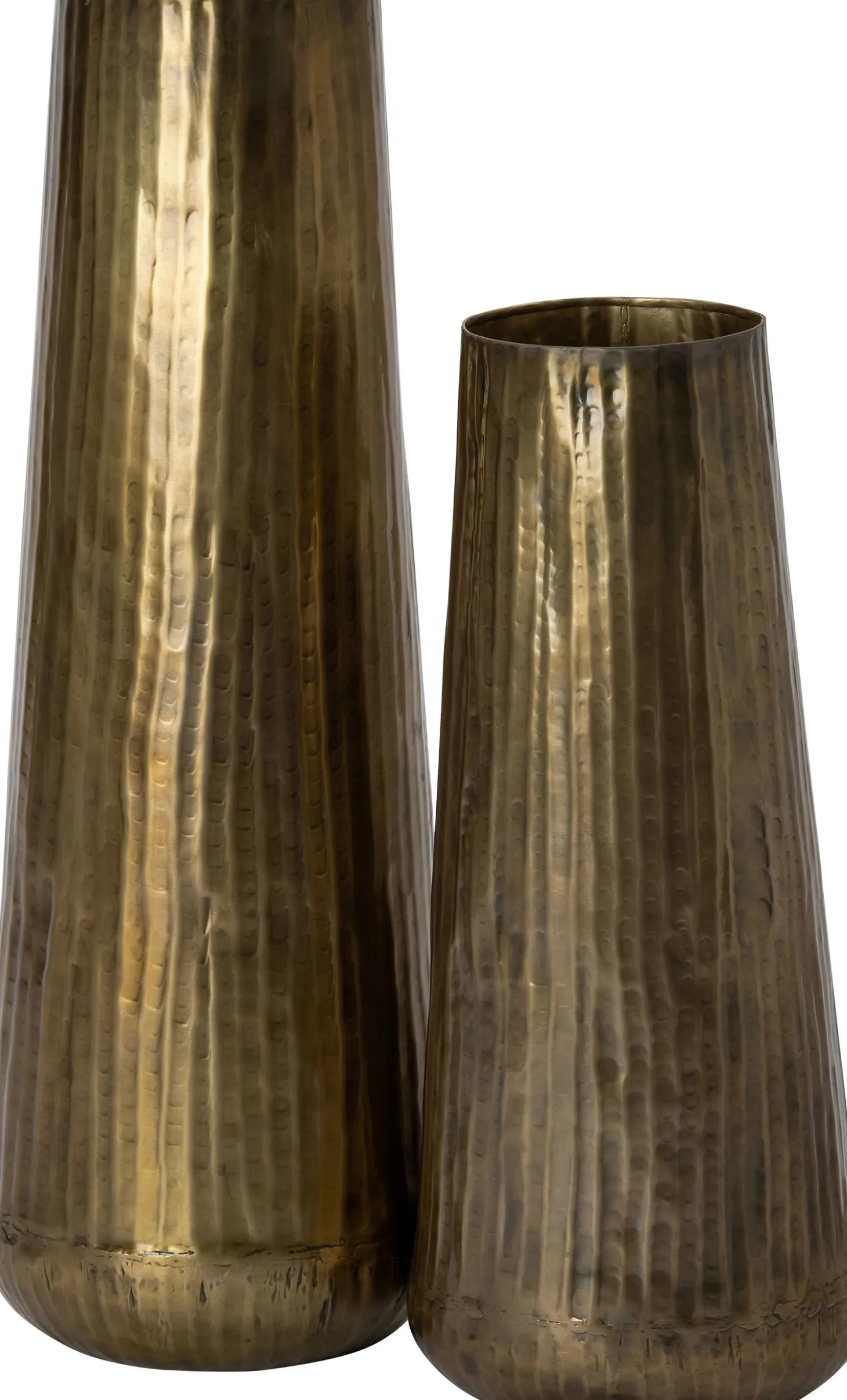 Intratuin vaas Rance goud D 27 H 65 cm