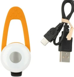 Intratuin veiligheidslamp hond Wiel Blinker oranje 9 x 4 x 2 cm