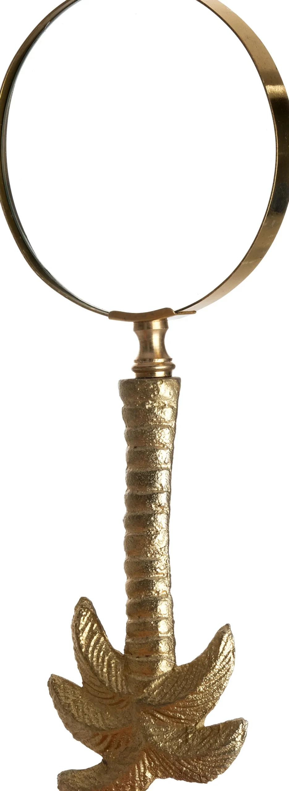 Intratuin vergrootglas Palmboom goud 23 x 8,5 x 2 cm