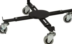 Intratuin verstelbare plantentrolley zwart D 29 H 10,5 cm