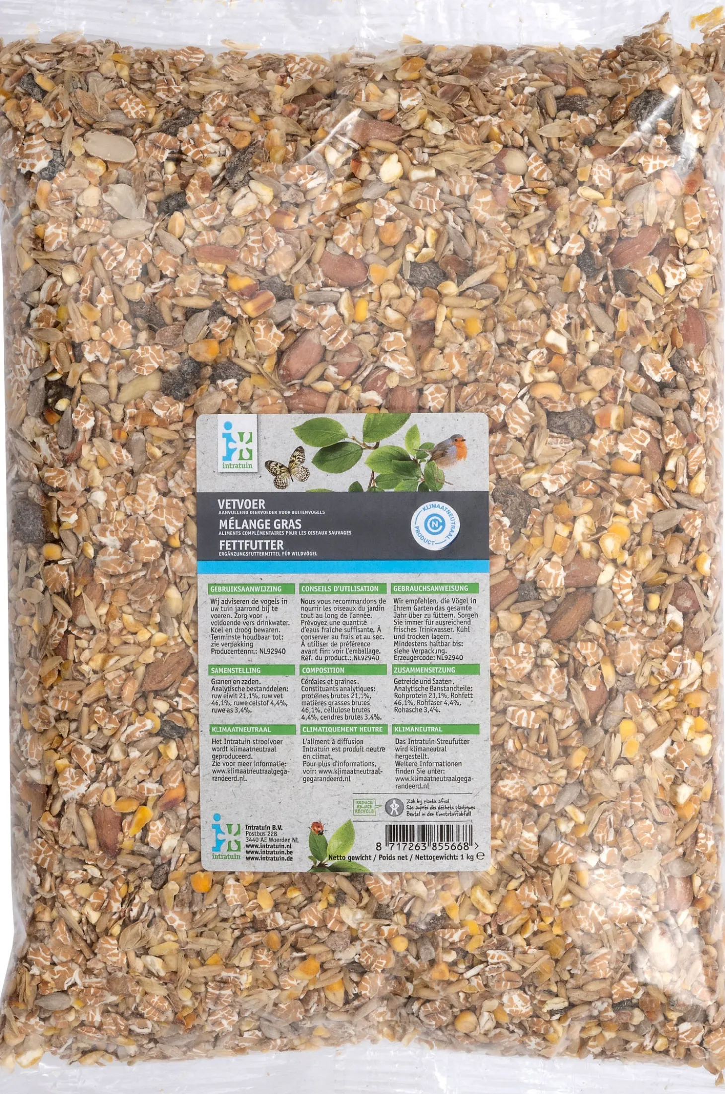 Intratuin vetvoer 1 kg