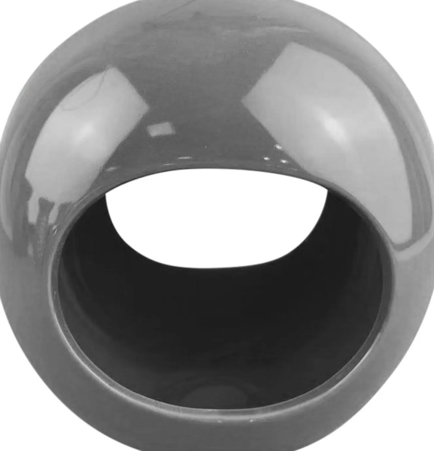 Intratuin vogelvoederbal grijs D 15 H 15 cm