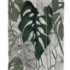 Intratuin wanddoek Monstera wit / groen 90 x 60 cm
