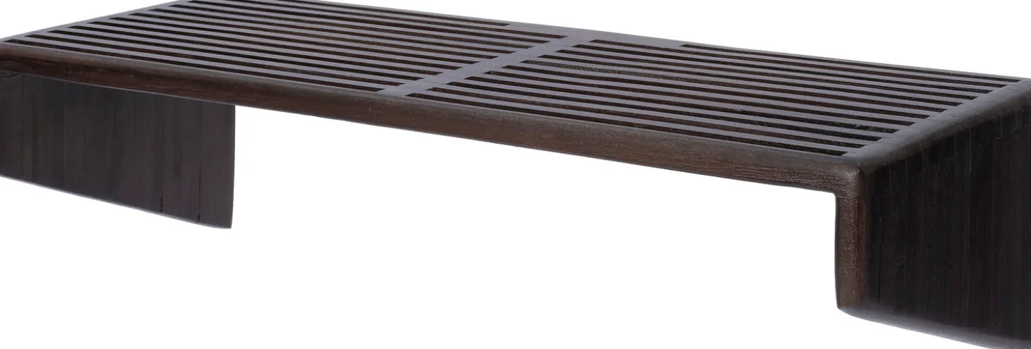 Intratuin wandplank Lef bruin 80 x 20 x 13 cm
