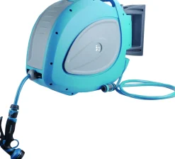 Intratuin wandslangbox blauw / grijs 30 m