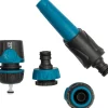 Intratuin waterstartset 4-delig zwart/blauw