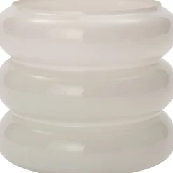 Intratuin waxinelichthouder Tom wit D 18 H 17 cm
