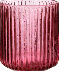 Intratuin waxinelichthouder Yi roze D 9 H 10 cm