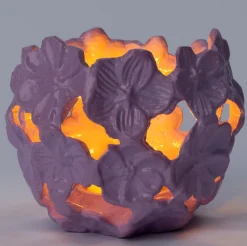 Intratuin waxinelichthouder Filou zwart D 11 H 4 cm