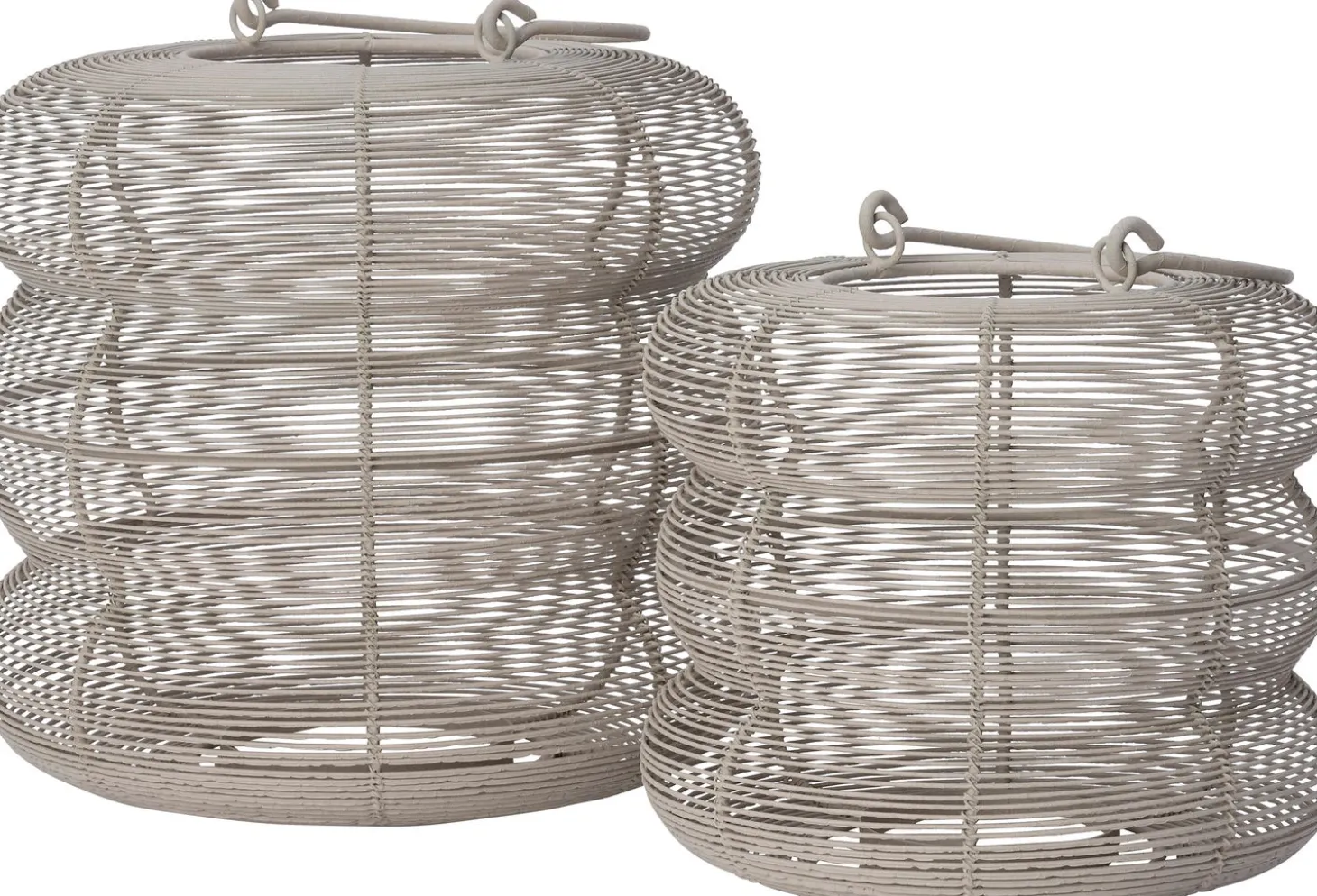 Intratuin windlicht Fair grijs D 22,5 H 20 cm