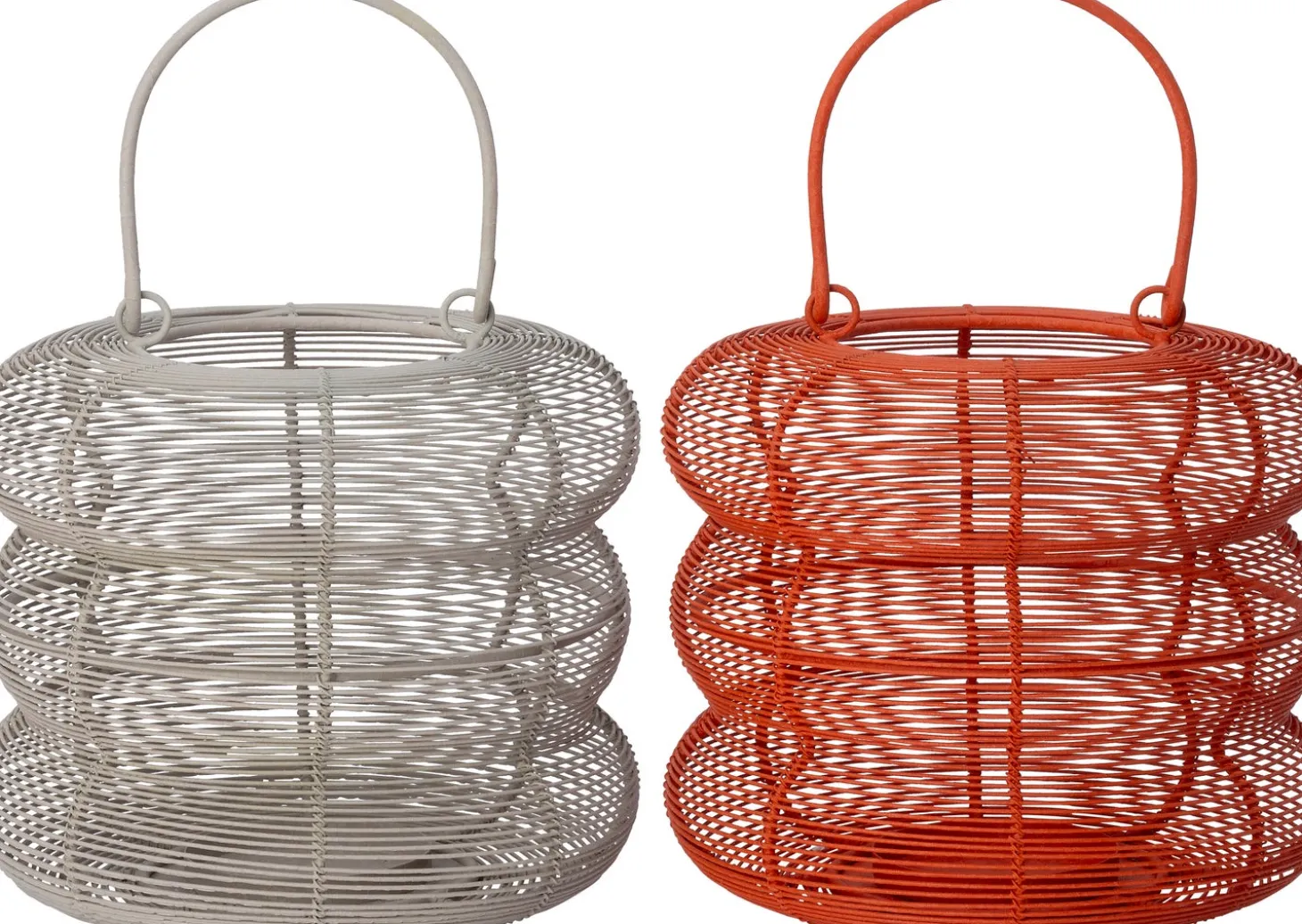 Intratuin windlicht Fair grijs D 22,5 H 20 cm