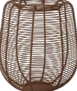 Intratuin windlicht Riv bruin D 19 x 21 cm