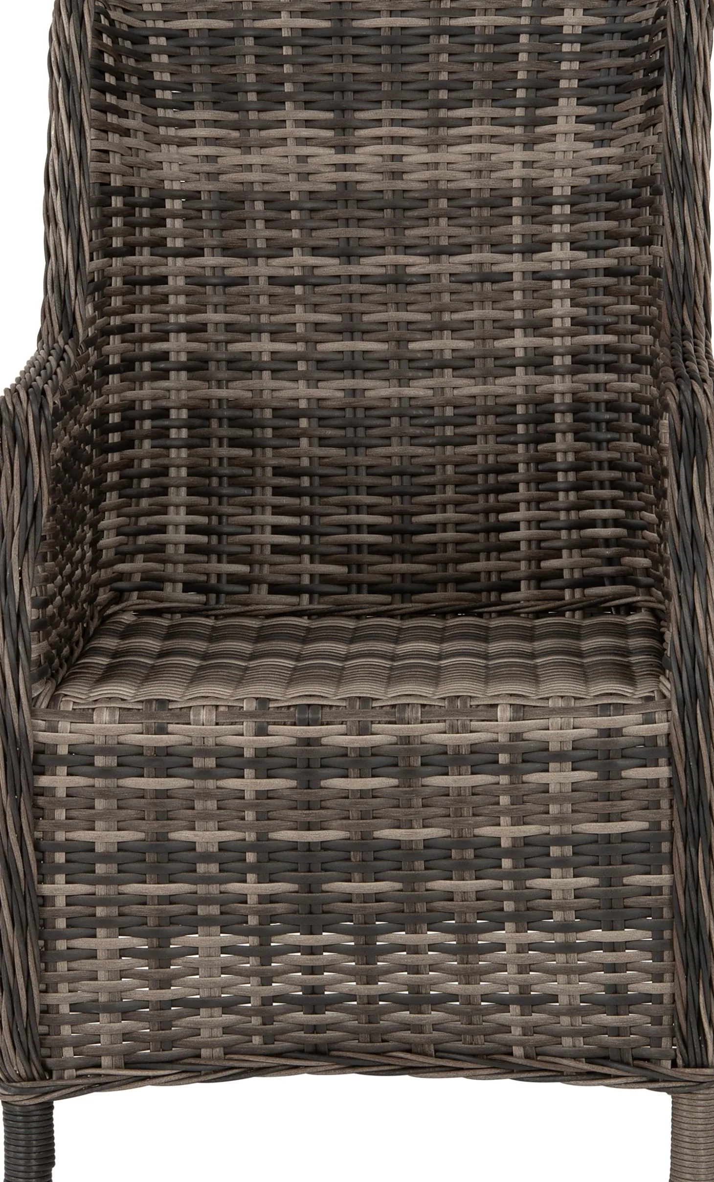 Intratuin 4-zits diningset Lima wicker bruin / grijs