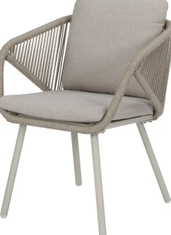 Intratuin 4-zits diningset Sanne met Lola taupe
