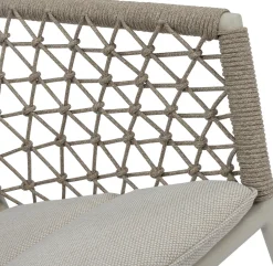 Intratuin 4-zits diningset Sanne met Alvera taupe