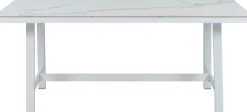 Intratuin 4-zits eettafel Alexa wit 180 x 100 x 76 cm