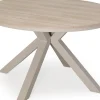 Intratuin 4-zits eettafel Silva beige D 120 H 75 cm