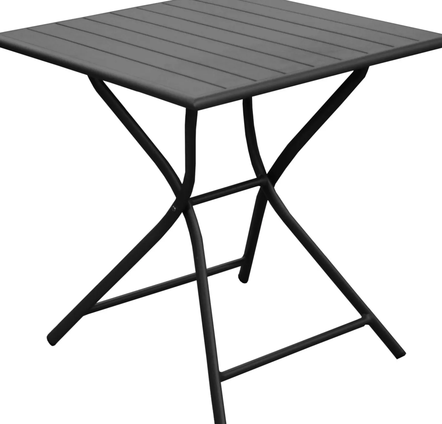 Intratuin 2-zits klaptafel Emily beige 70 x 70 x 74 cm