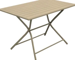 Intratuin 2-zits klaptafel Emily beige 110 x 70 x 74 cm