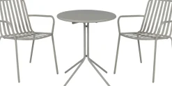Intratuin 2-zits klaptafel Melle taupe D 60 H 70 cm
