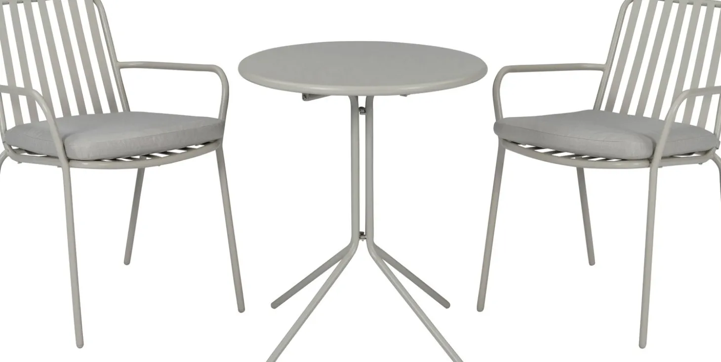 Intratuin 2-zits klaptafel Melle taupe D 60 H 70 cm