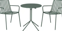 Intratuin 2-zits klaptafel Melle groen D 60 H 70 cm