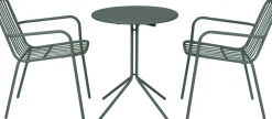 Intratuin 2-zits klaptafel Melle groen D 60 H 70 cm