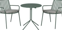 Intratuin 2-zits klaptafel Melle groen D 60 H 70 cm