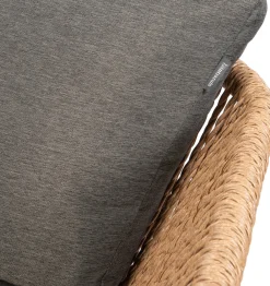 Intratuin 3-zits loungebank chaise longue Iris naturel